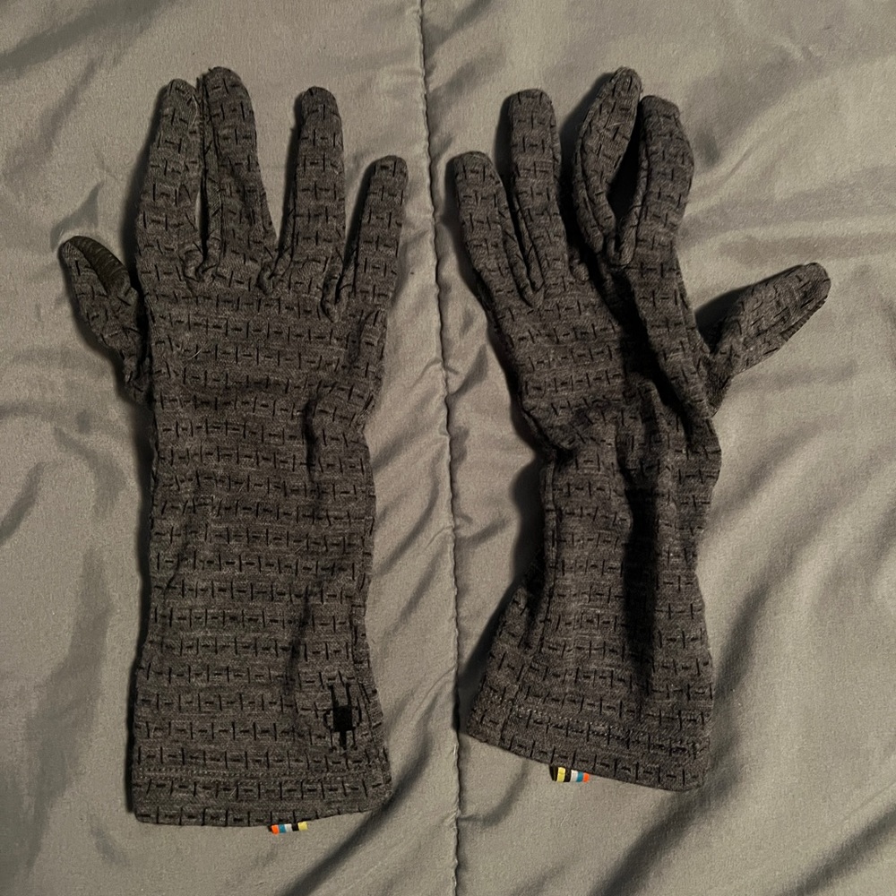 Smartwool running gloves size large